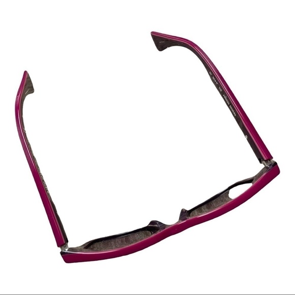 Alain MIKLI SUNGLASSES Women’s VIOLET DIAMOND / VIOLET GREY GRAD - Picture 5 of 10